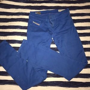 Diesel blue super slim jegging size W 31